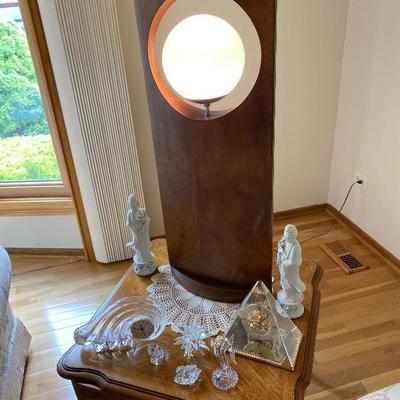 Mid Century Danish Table Top Lamp.1 Globe 