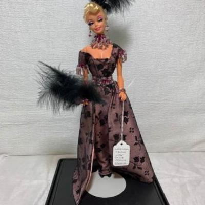Custom Designed Barbie Lavender and Black