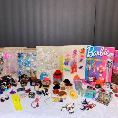 Huge Collection of Barbie Accessories