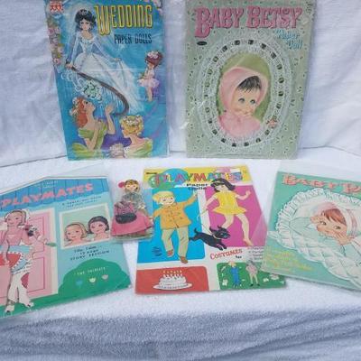 Babies, Brides, and Playmates Paper Dolls