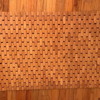 Wooden rug $35