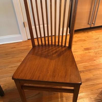 set of 4 Storehouse dining chairs $180