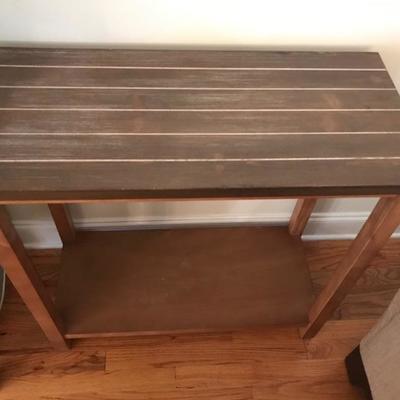 Side table with shelf $85
31 X 14 X 30