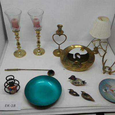 Brass Home Decor and Other Misc. Decor Items