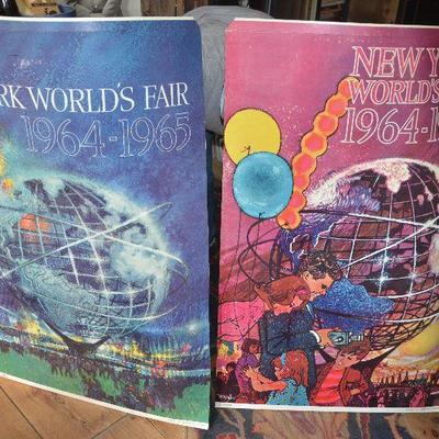 World Fair Stand Up Advertising, was new old 1960's Stock in box!