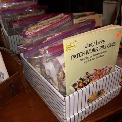 Cut quilt pieces and blocks.