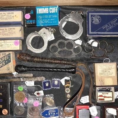Vintage police items