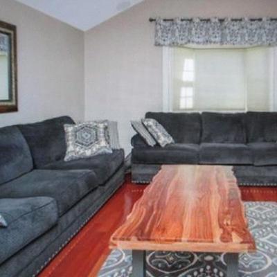 Like New Sofa Set ` Tables ~ Rugs 