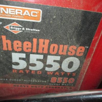Generac Wheelhouse 5550 Generator 