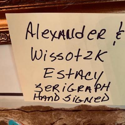 Alexander & Wissotzk Essay Seriograph Hand Signed 