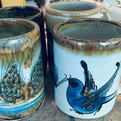 Hand painted mugs from Mexico
