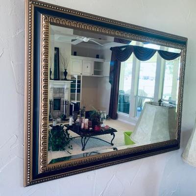 Large entry mirror