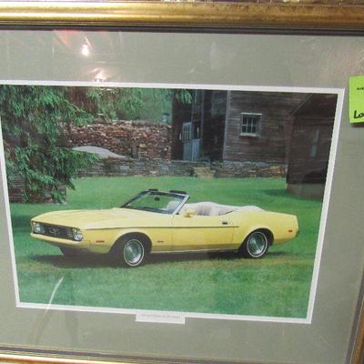 ot 92 - 1973 Ford Mustang Picture $35.00