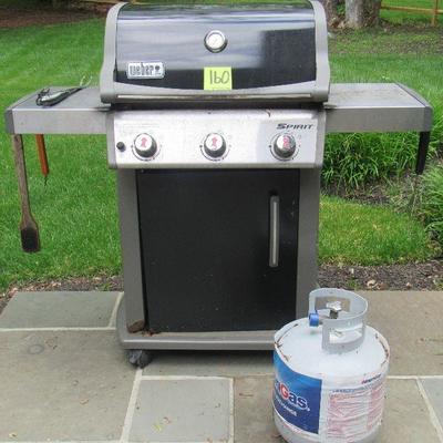 Lot 160 - Weber gas grill $110.00