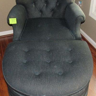 Lot 49 - Chair W/Ottoman $ 130.00 