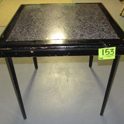 Lot 153 - Card Table $20.00