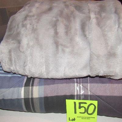 Lot 150 - Blankets $12.00