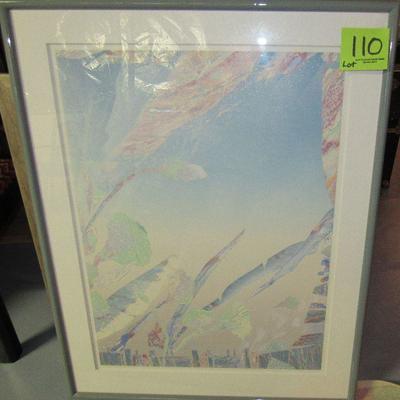 Lot 110 - Landscape Print $45.00