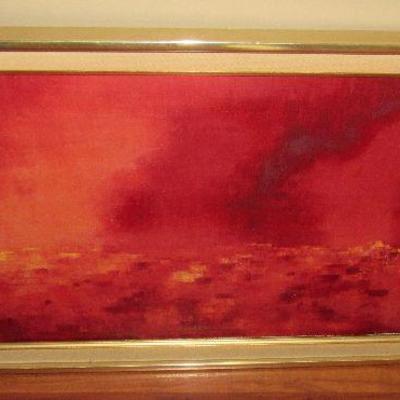 Lot 50 - John St. John Painting $75.00 