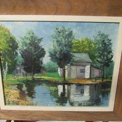 Lot 91 - Original Oil Painting $175.00