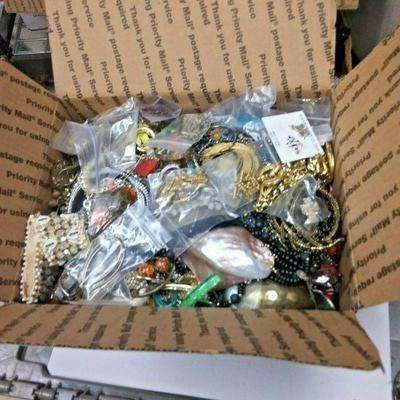 https://www.ebay.com/itm/114273760585	AB0420 GRAND MA'S JUNK DRAWER BOX FILLED WITH 13 LBS OF COSTUME JEWELRY	Auction	Starts...
