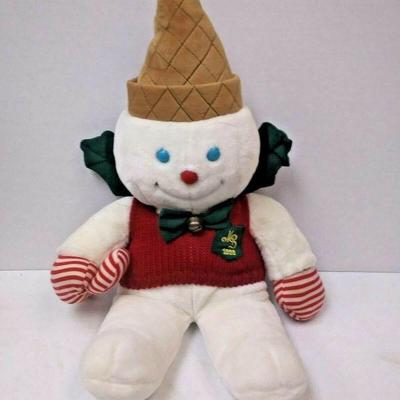 https://www.ebay.com/itm/114260135726	RM3018 USED VINTAGE MISTER BING TOY STUFFED SNOWMAN PLUSH TOY FROM 1999 25 INCH	 $40.00 

