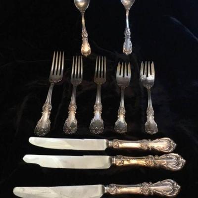 Reed and Barton ''Mirrorstele'' Sterling Flatware