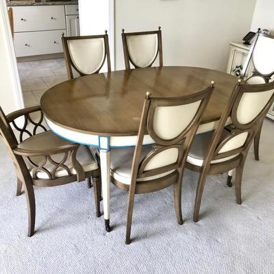 Pre-Sale price $800.00 for the complete dining set.  If interested please send a text message to 224-415-1525