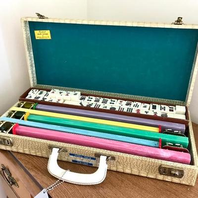 Pre-sale price $400 for this vintage Cardinal Mah Jongg Set. If interested please send a text message to 224-415-1525
