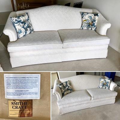 Pre-sale price $550 for a pair of Smithe Craft sofas. If interested please send a text message to 224-415-1525