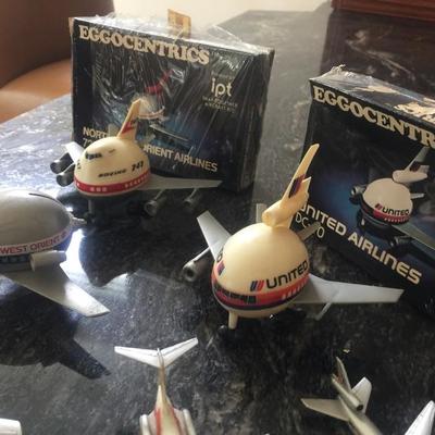 Eggocentrics Airplanes w/Box $7 ea