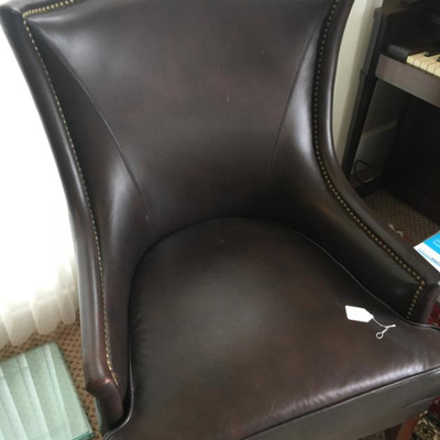 Leather chair $75