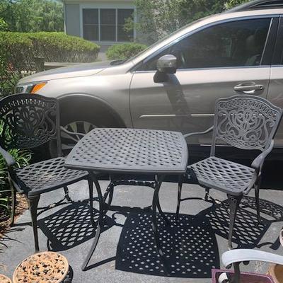 Cafe' Set - Table & 2 Chairs $175
