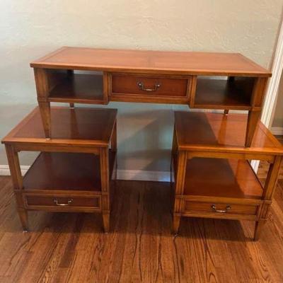 Mid Century Hekman Coffee and End Tables