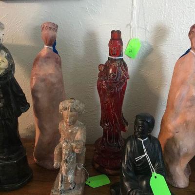 Figurines in Clay and Amber