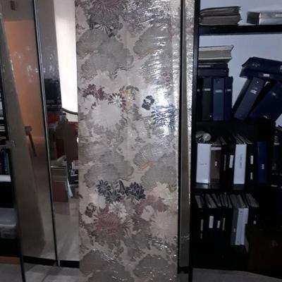 Pair Chinese  silk Brocade Panels