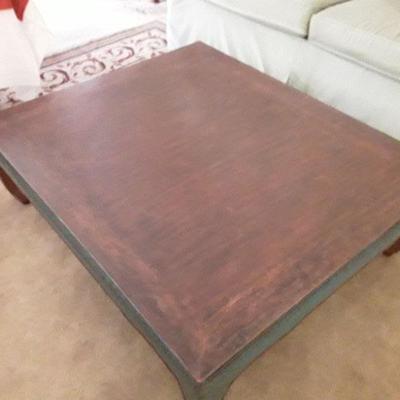 Large Chinese Wood Coffee Table ROSEWOOD