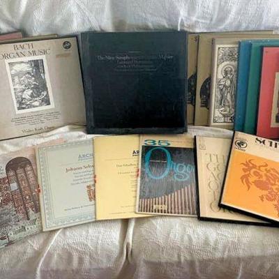 MMC403 Superb Classical LP collection Bach & Others