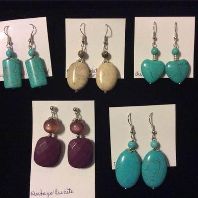 MMC082 Turquoise & More Earrings