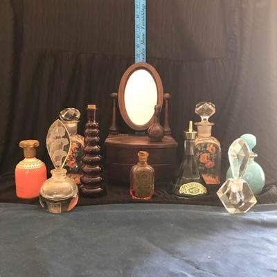 Vintage Vanity Fragrance Bottles