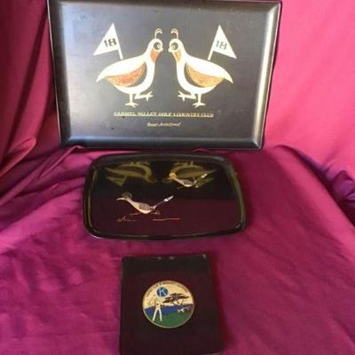 Unique Couroc Trays