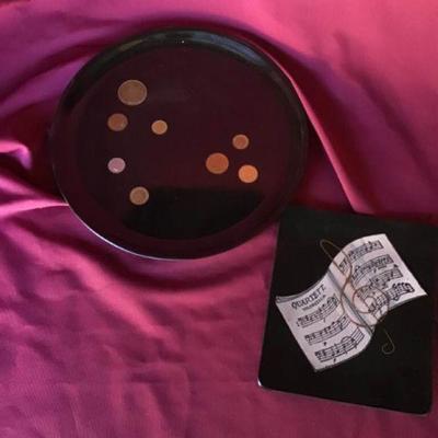 Unique Couroc Trays by Couroc of Monterey, CA