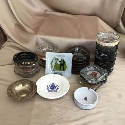 Vintage Casino and Resort Ashtrays