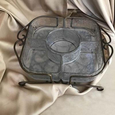 Fantasia 6 Piece Chip and Dip Set by Princess House