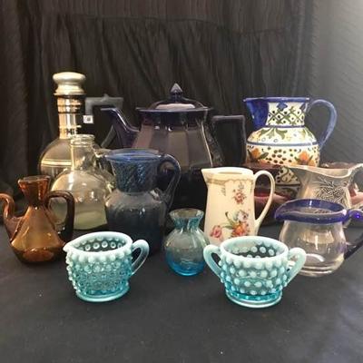 Vintage Decanters, Pitchers, and Vases