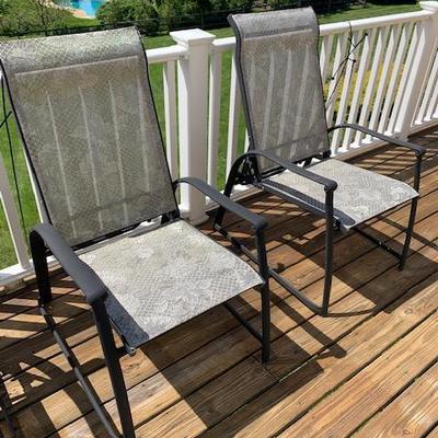 Set of 4 Outdoor Chairs $100