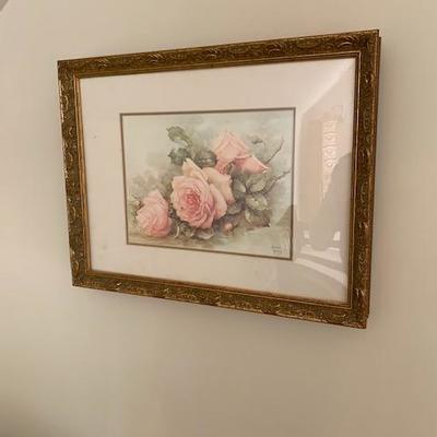 Floral Decorative Antique Picture $75