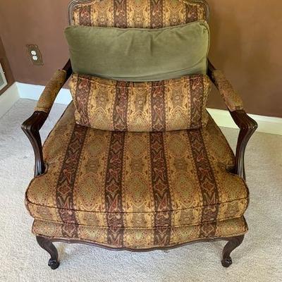 Pair of Custom Expressions Bergere Chairs $500 Pair