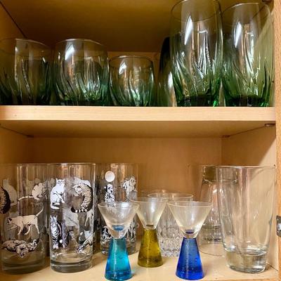 Neat glassware