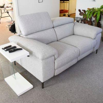 Living Spaces Power Reclining Loveseat w/ USB